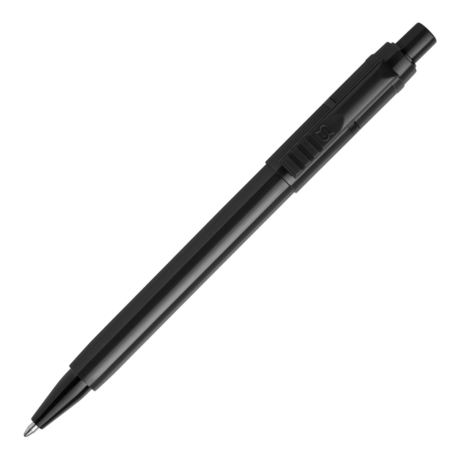 Balpen Baron Extra hardcolour, Kleur: Zwart / Zwart