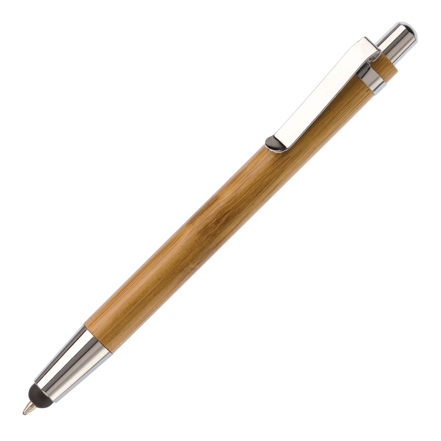 Balpen Antarctica stylus bamboe, Kleur: Natuur