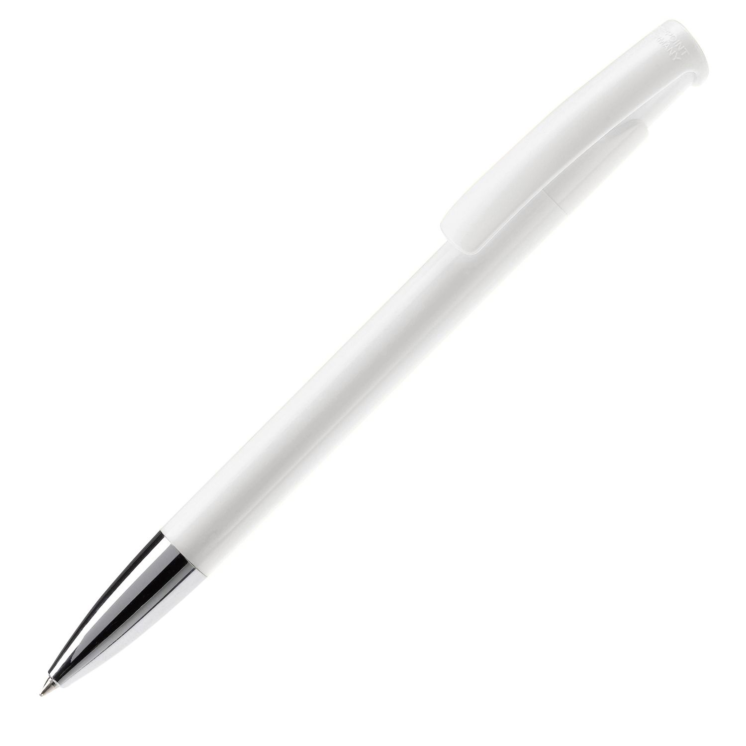 Balpen Avalon metal hardcolour, Kleur: Wit