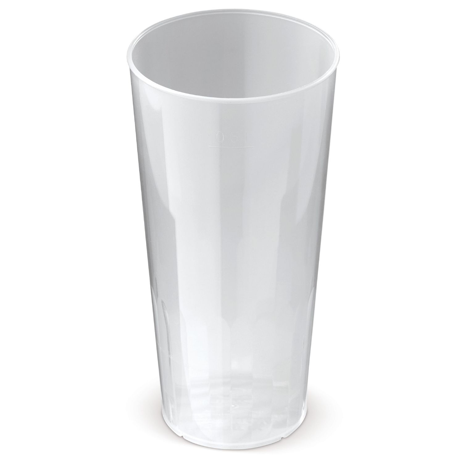 Ecologische cup design PP 500ml, Kleur: Transparant