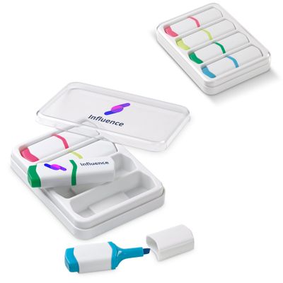 Mini tekstmarkers set van 4