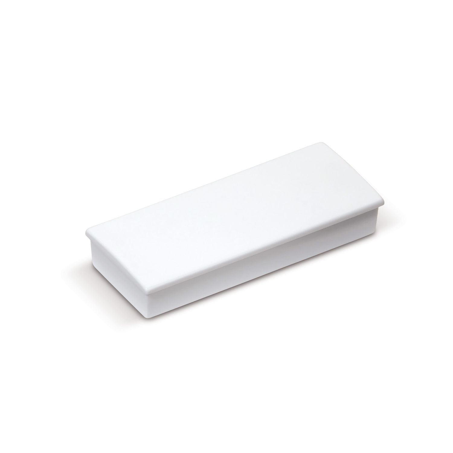 Magneet rechthoek, Kleur: Wit