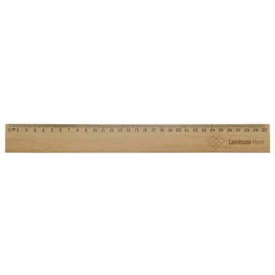 Houten liniaal 30cm