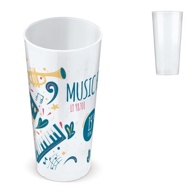 Ecologische cup biomateriaal 500ml