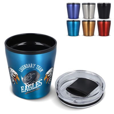Koffiebeker metallic 180ml
