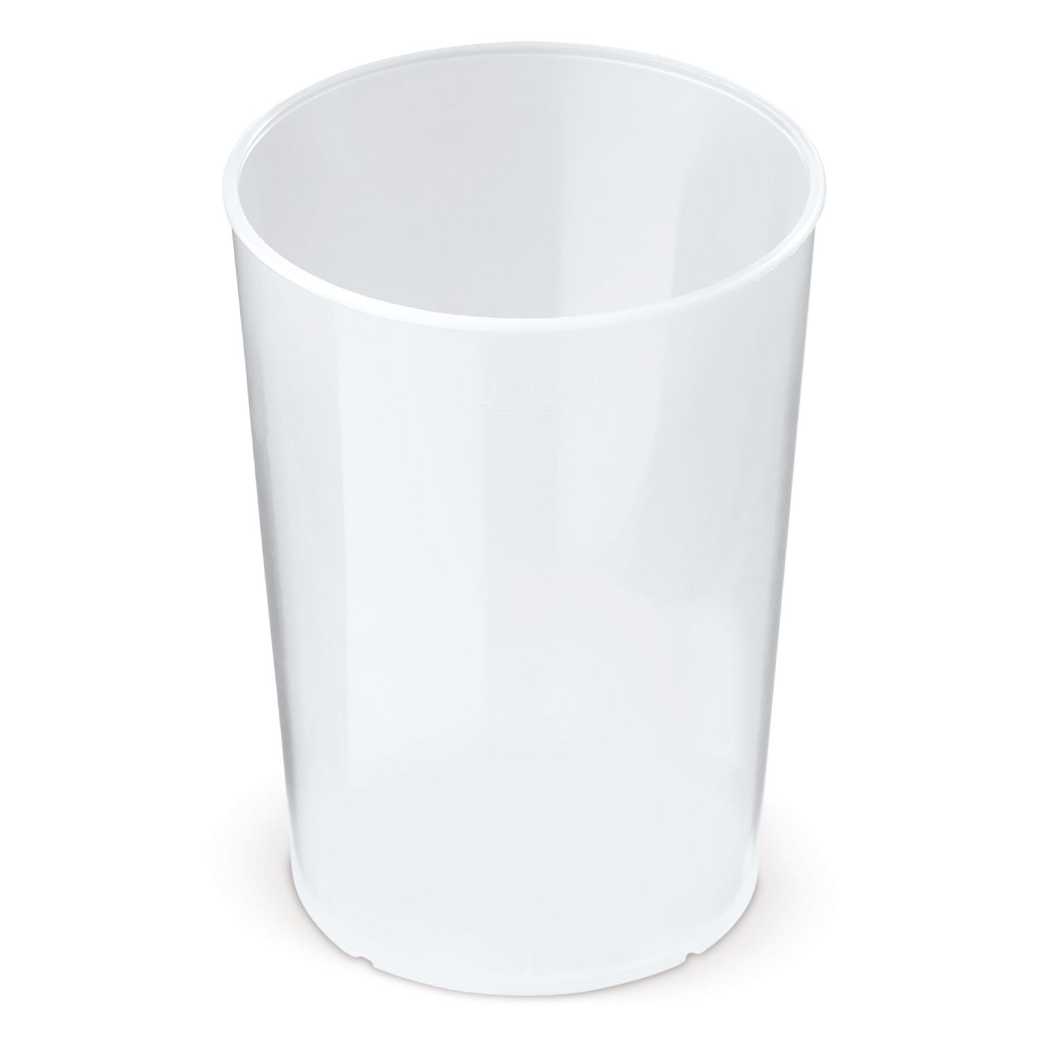 Ecologische cup biomateriaal 250ml, Kleur: Transparant