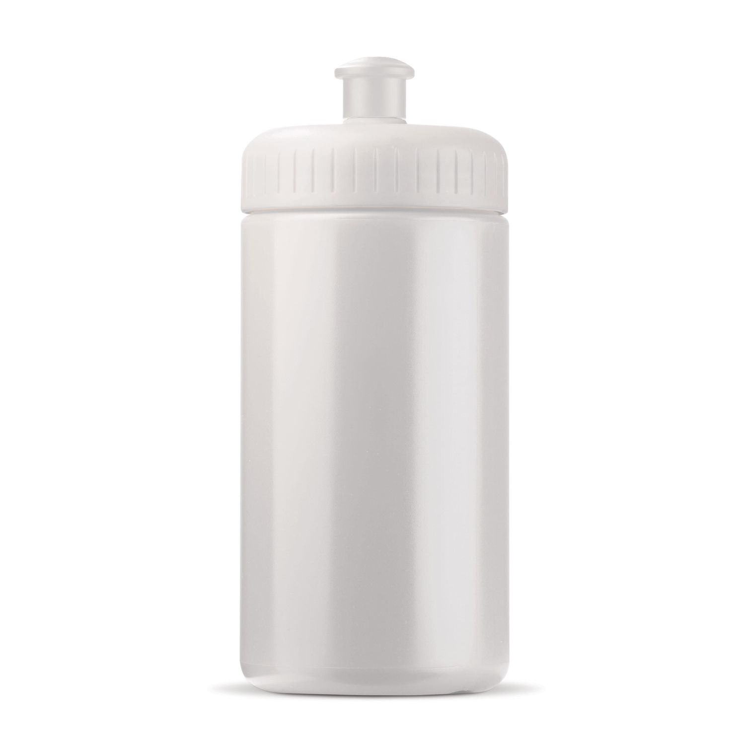 Sportbidon Bio basis 500ml basic, Kleur: Wit / Wit