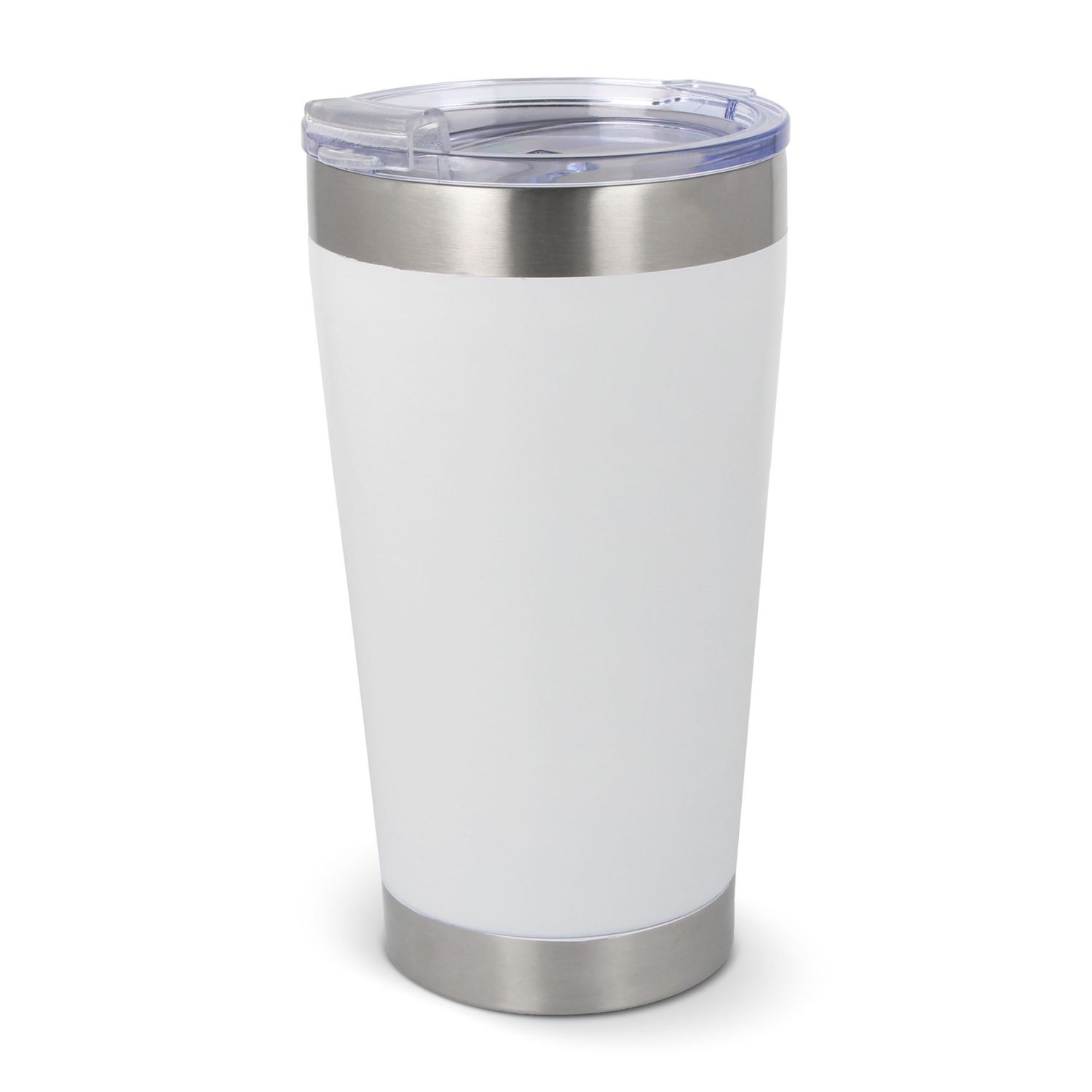 T-ceramic thermosbeker met deksel Cango 500ml, Kleur: Wit