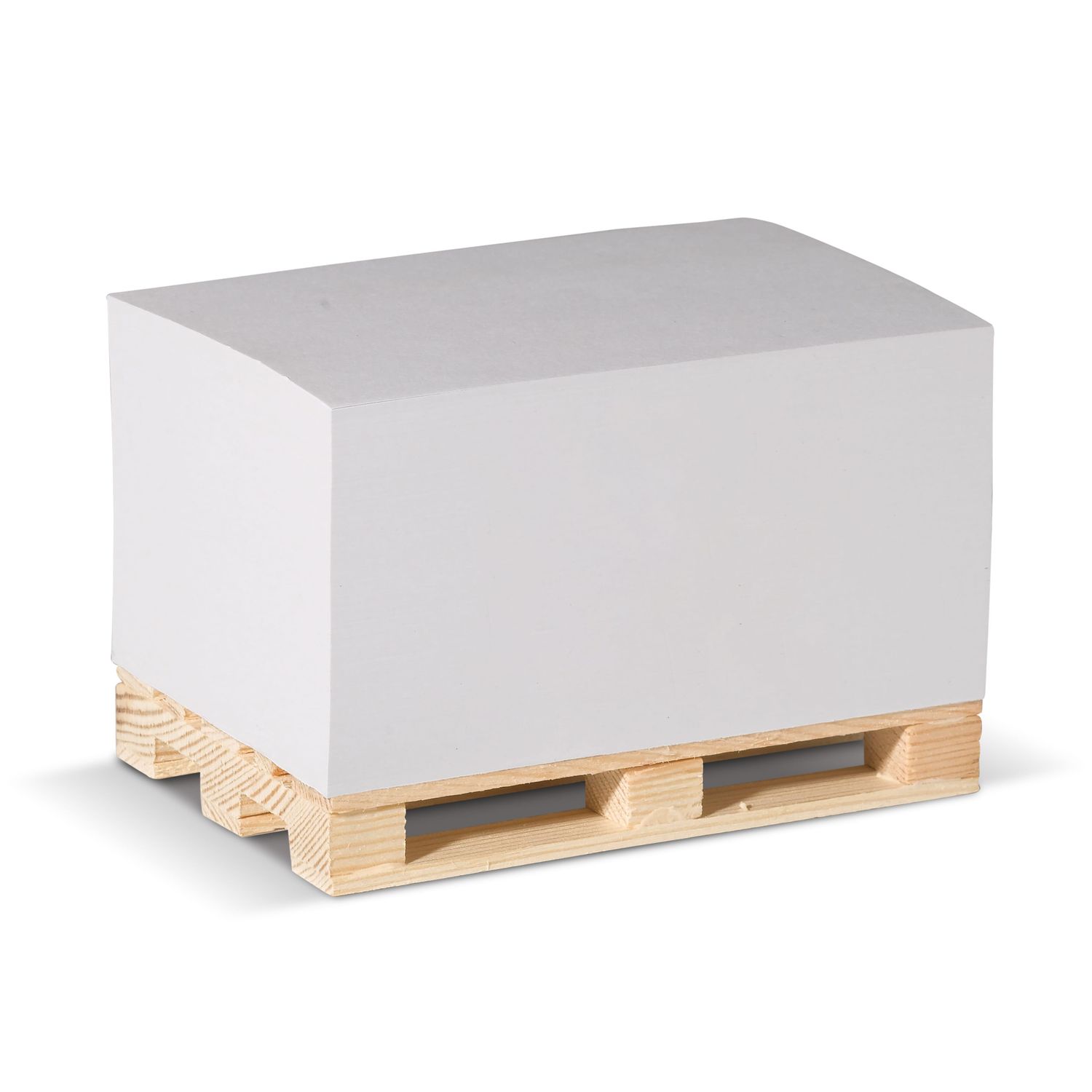 Palletblok 12x8x6cm, Kleur: Wit