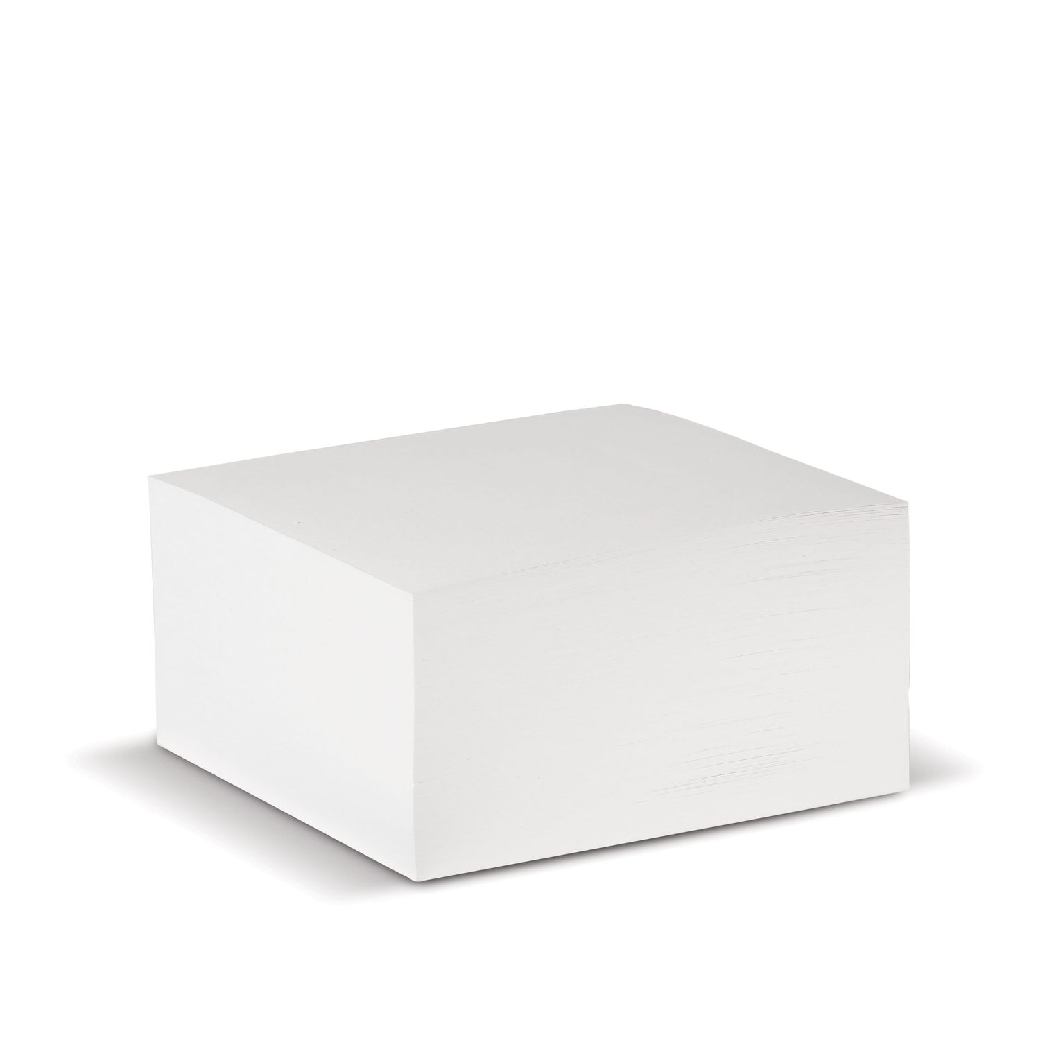 Papierkubus 10x10x5cm, Kleur: Wit