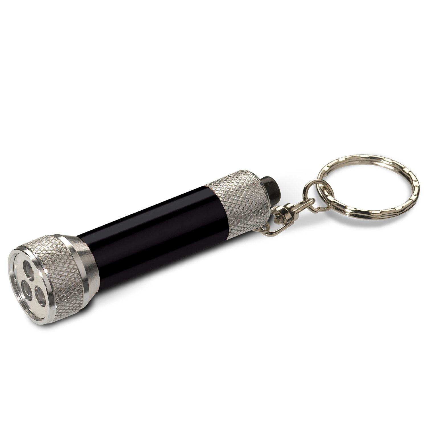 Sleutelhanger LED, Kleur: Zwart
