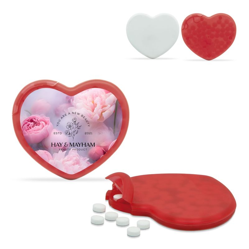 Pepermuntdoos hart