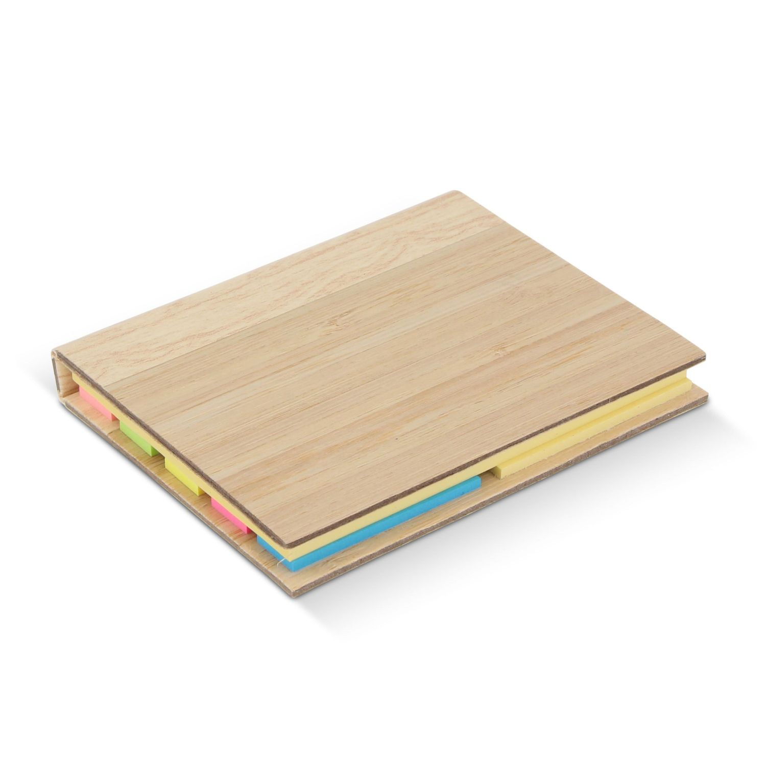 Sticky notes bamboe 3, Kleur: Natuur