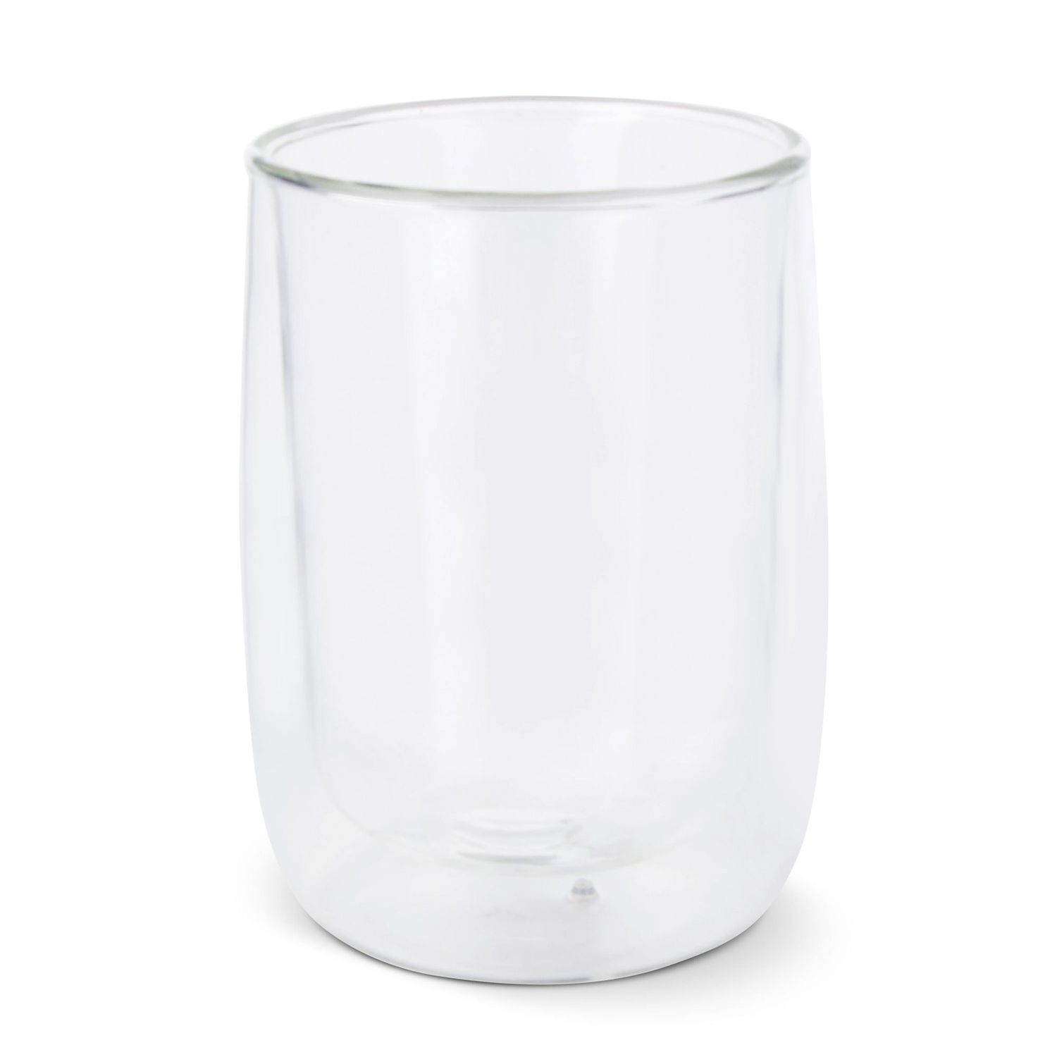 Dubbelwandig koffieglas Marian 320 ml, Kleur: Transparant
