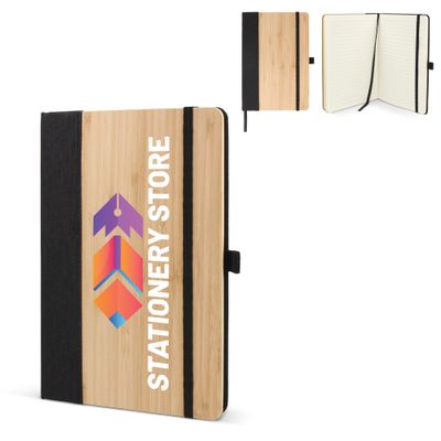 Notitieboek bamboe &amp; R-PET A5
