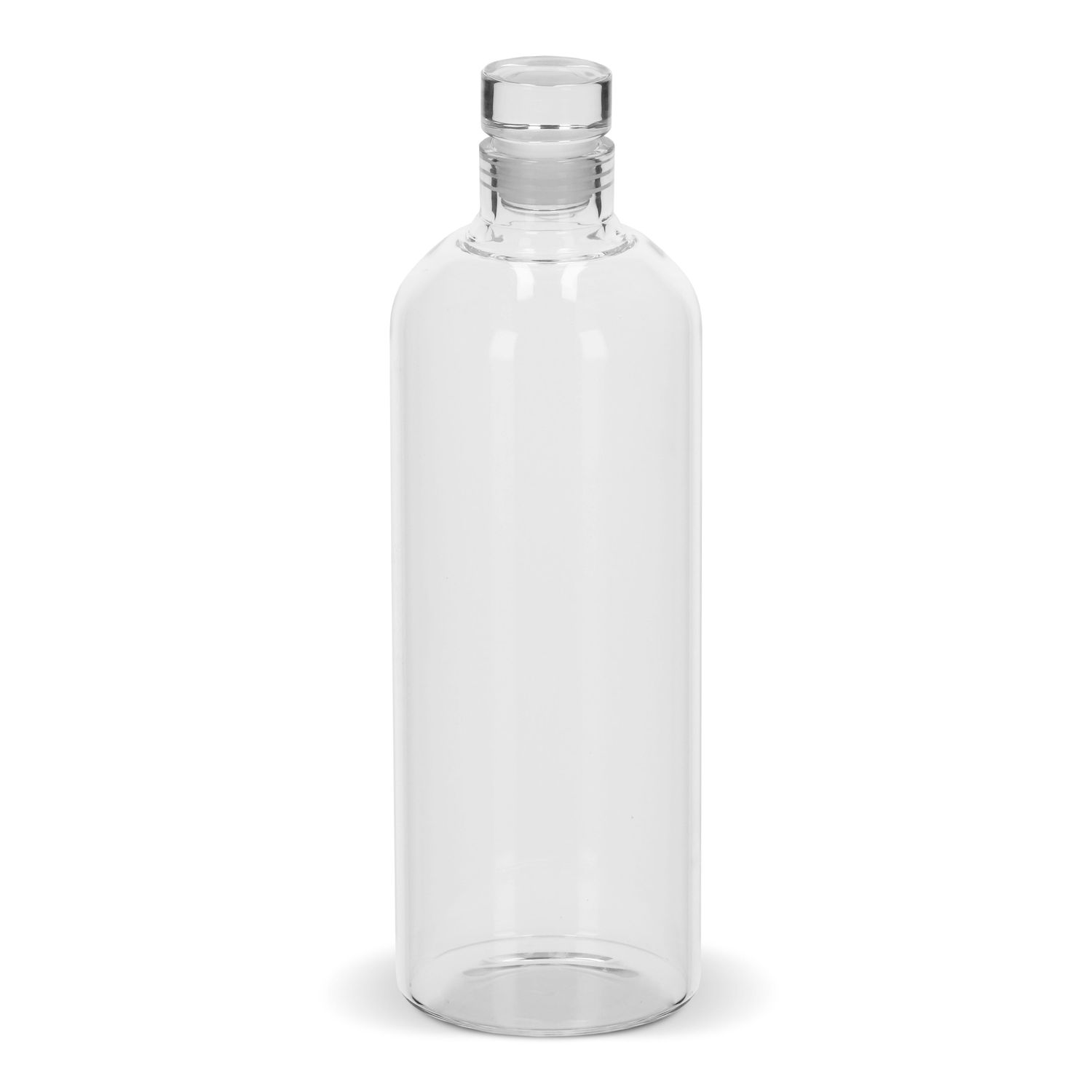 Glazen fles 1000ml, Kleur: Transparant
