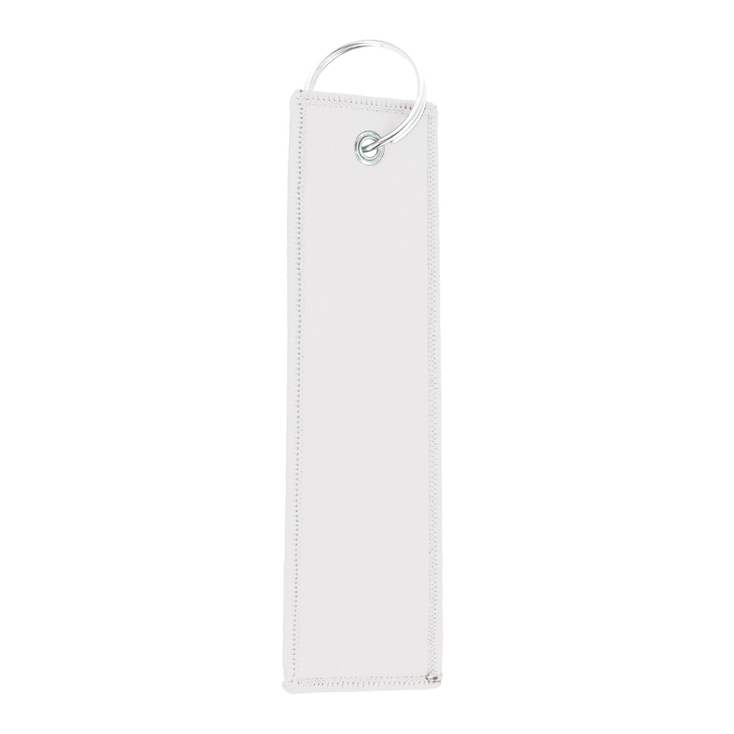 Flight tag met sleutelhanger, Kleur: Wit
