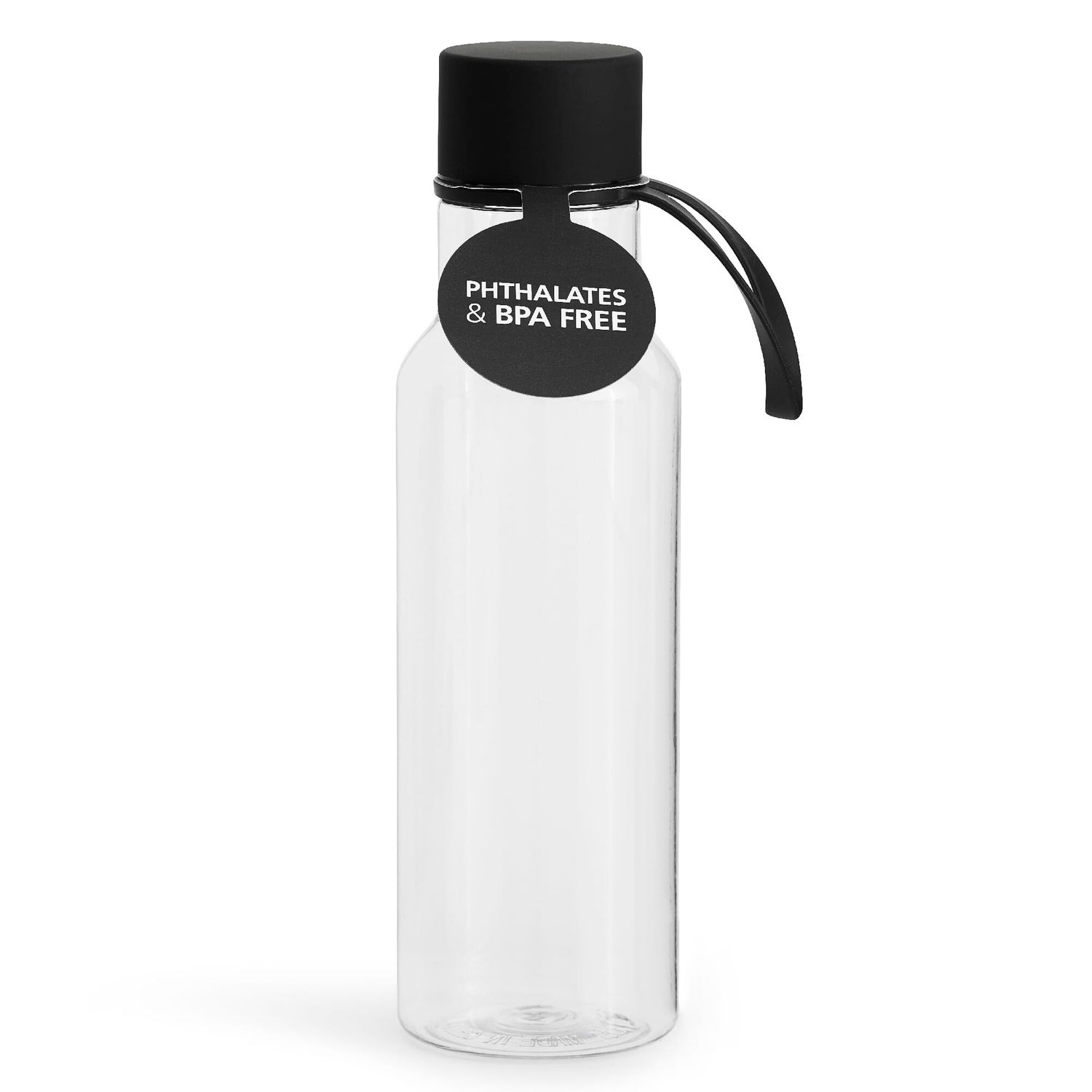 Sagaform waterfles 600ml, Kleur: Wit/transparant / transparant