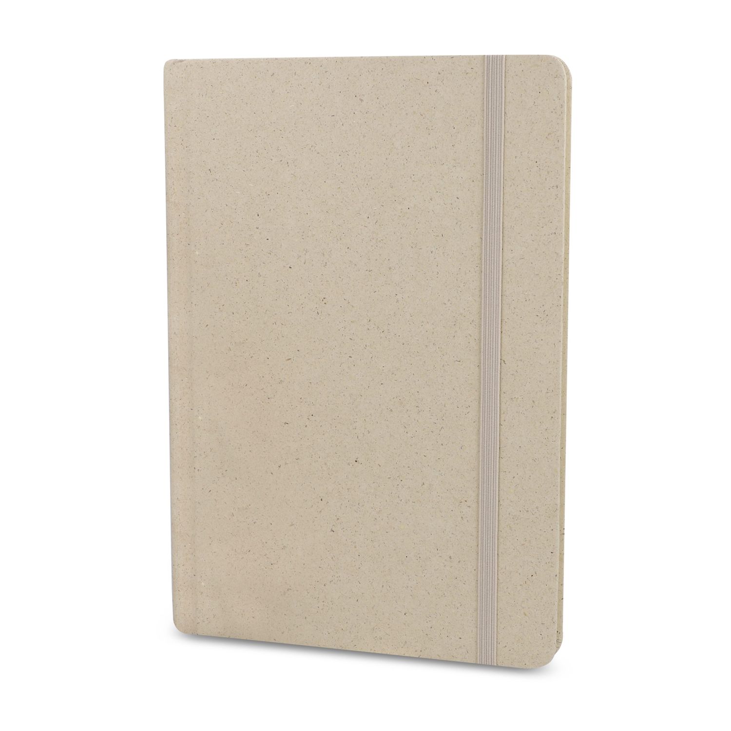 Notitieboek grasfragment papier A5, Kleur: Ecru