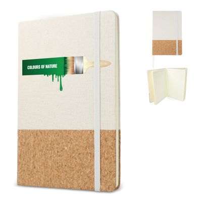 Notitieboek katoen &amp; kurk A5