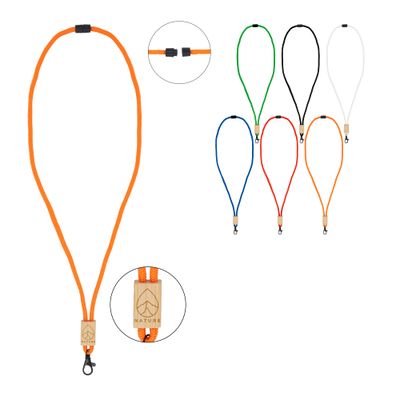 R-PET paracord lanyard