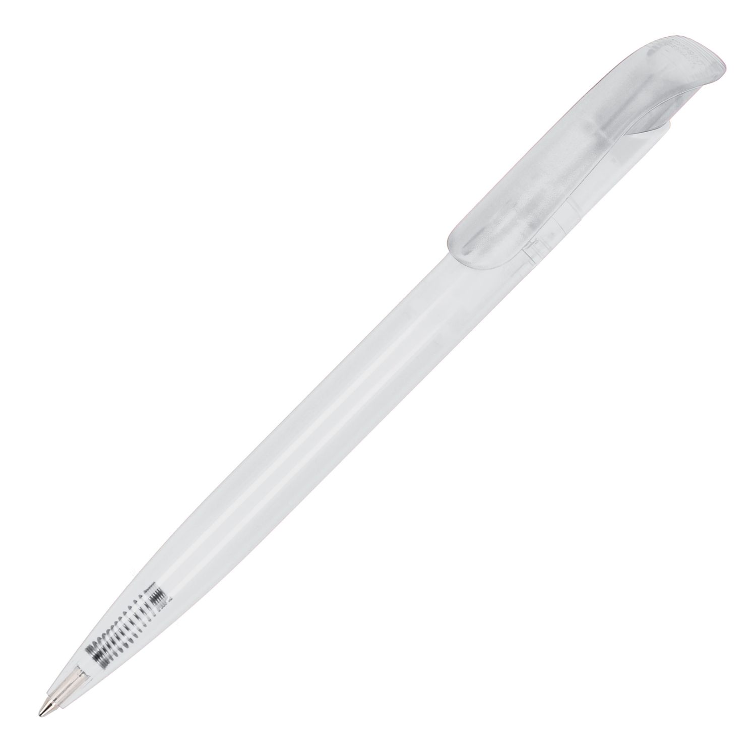 Balpen Atlas transparant, Kleur: Transparant / Wit
