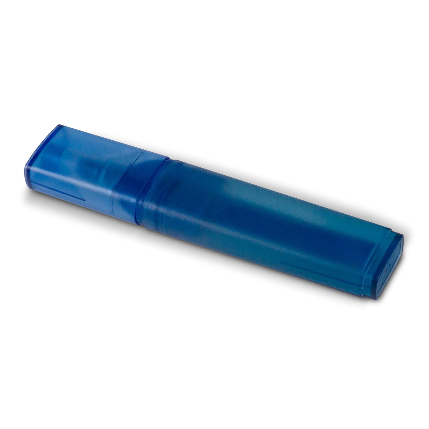 Markeerstift R-PET, Kleur: Blauw / Blauw