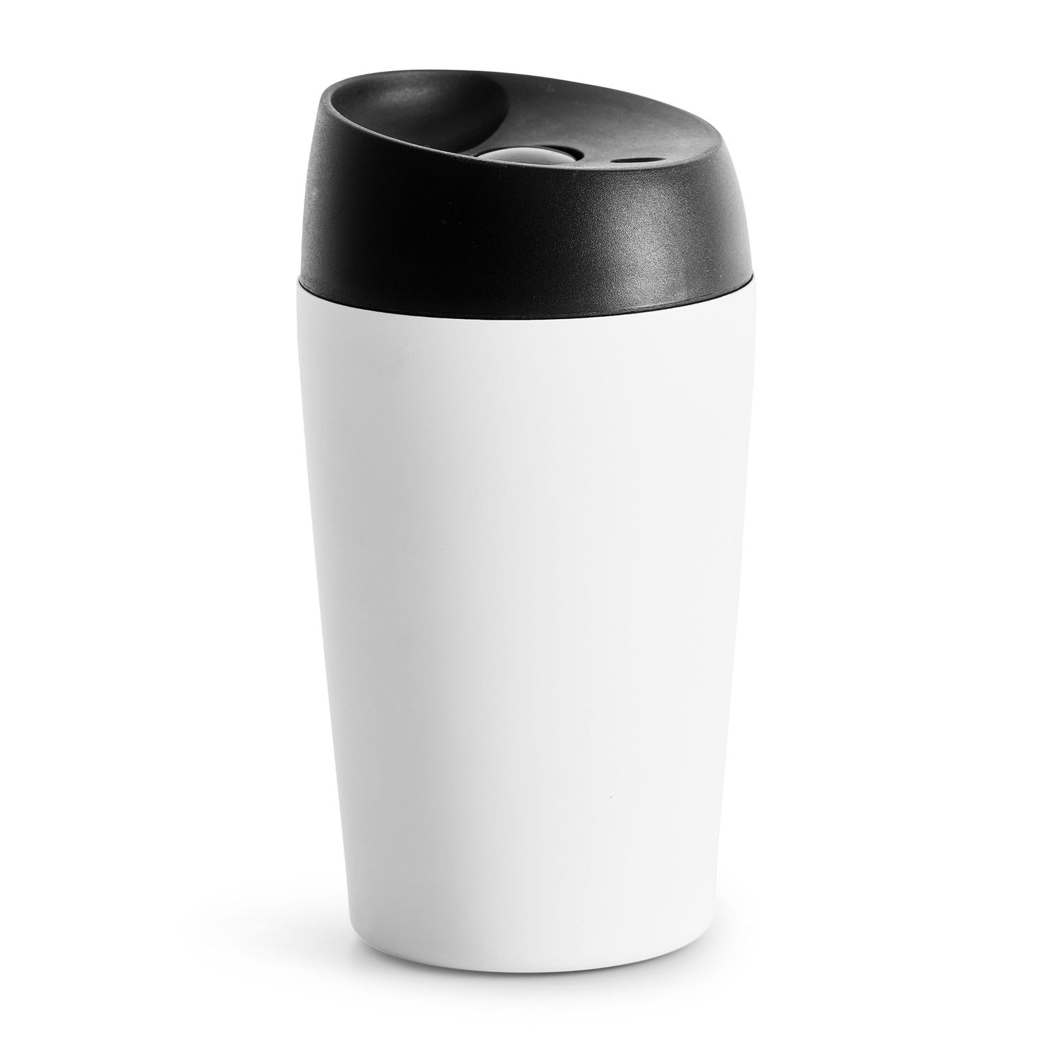 Sagaform Loke dubbelwandige mok gekleurde Coating 240ml, Kleur: Wit
