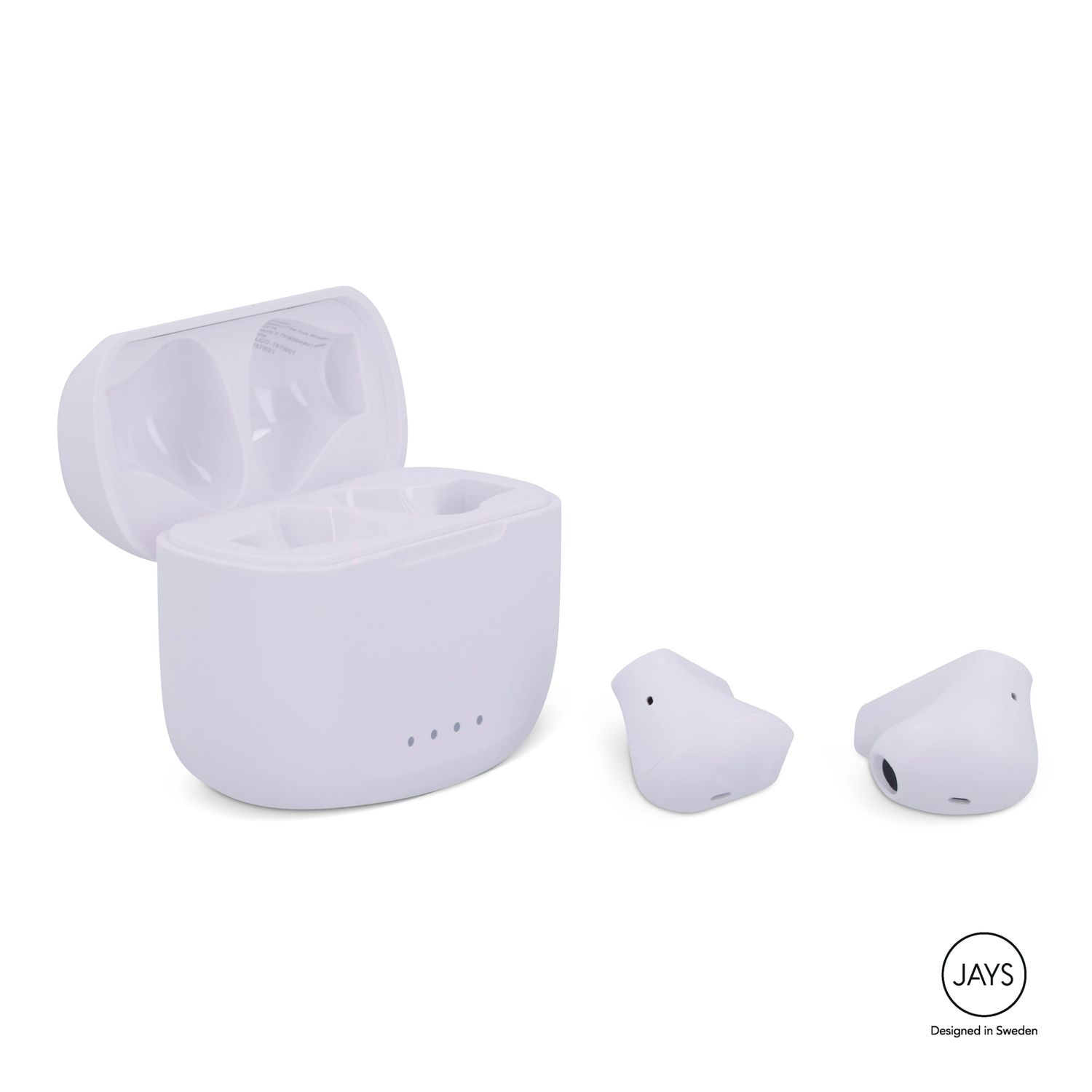 T00258 | Jays T-Five bluetooth oordopjes, Kleur: Wit