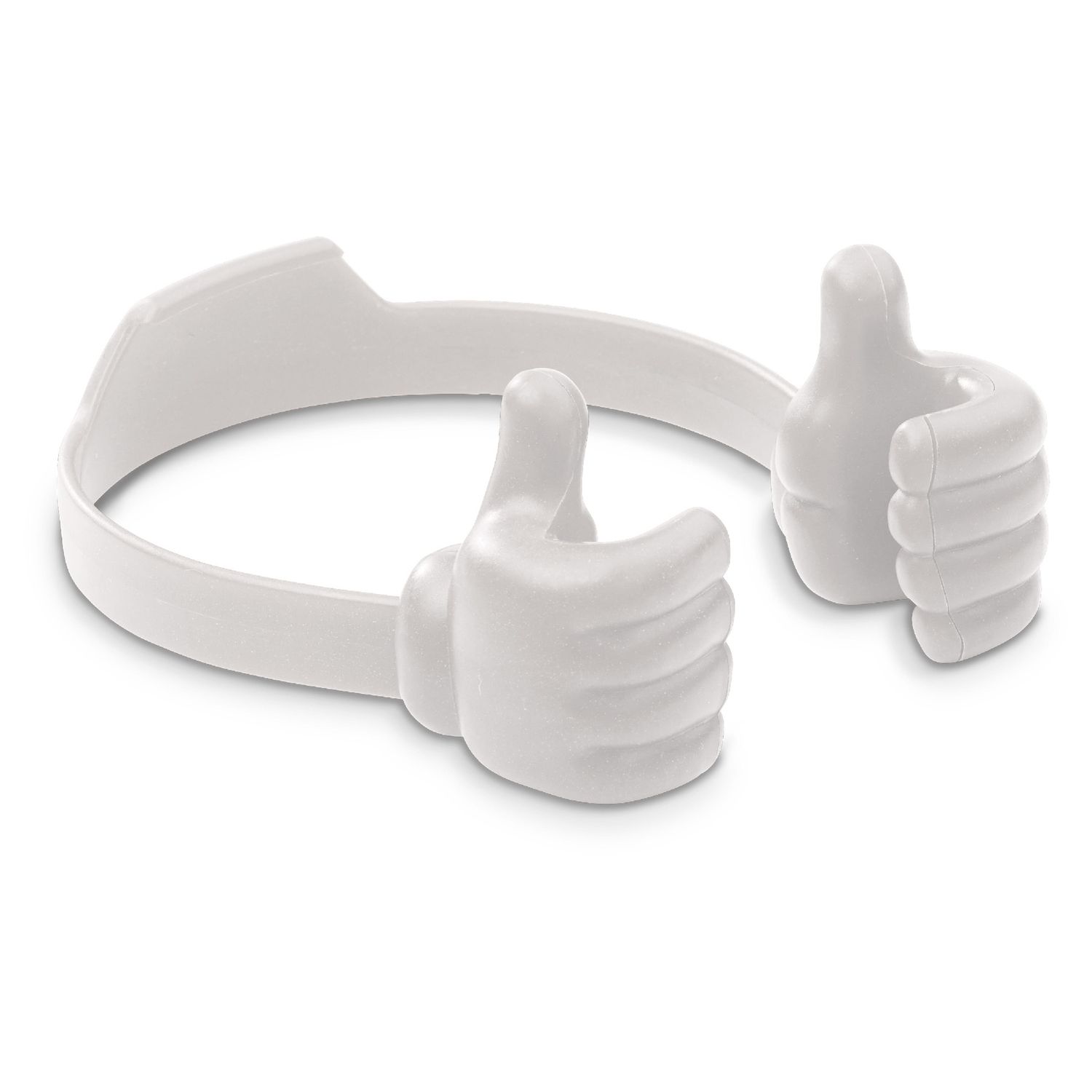 Smartphonehouder handen, Kleur: Wit