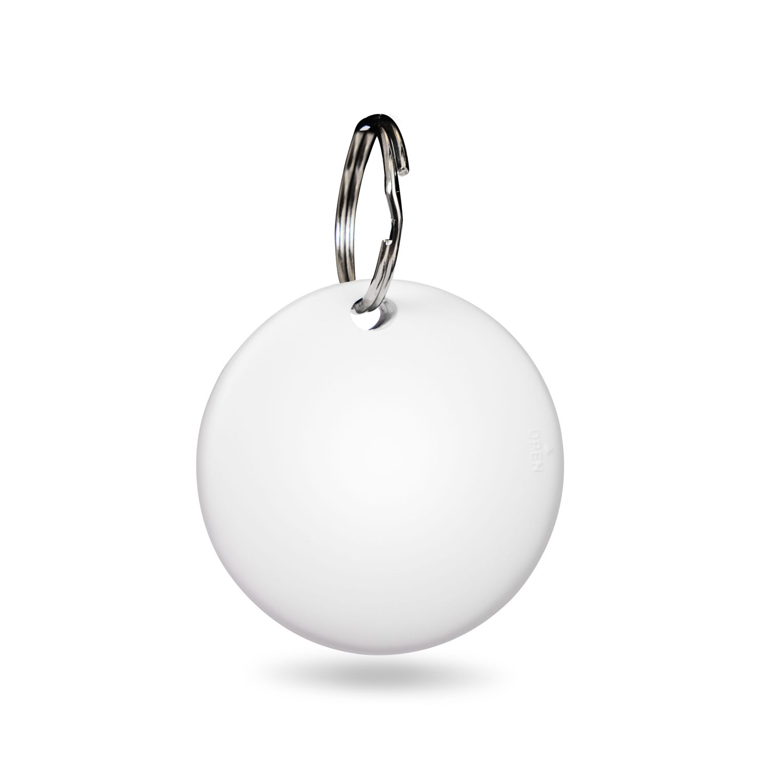 Aqiila Tagbird Waterbestendige Tracker met sleutelring, Kleur: Wit