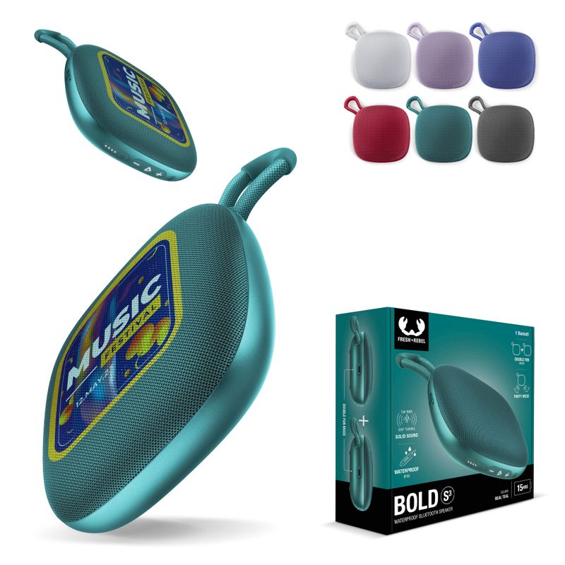 Fresh n Rebel Bold S3 Waterbestendige Bluetooth Speaker