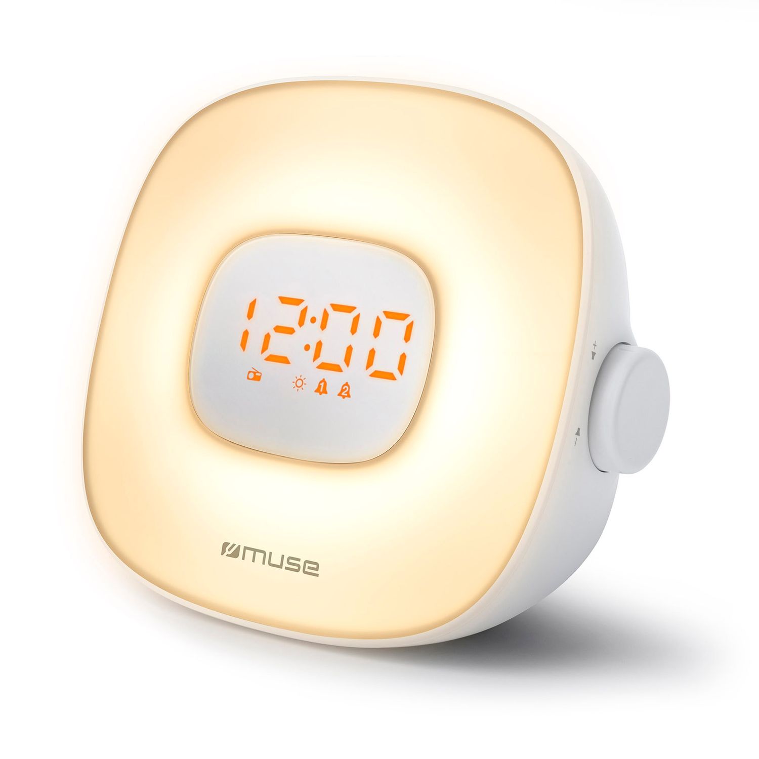 ML-198 | Muse wake up light FM radio, Kleur: Wit