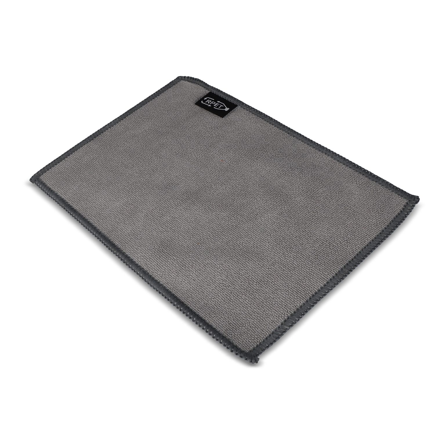 R-PET microvezel reinigingsdoek 13 x 18cm sublimatie, Kleur: Wit