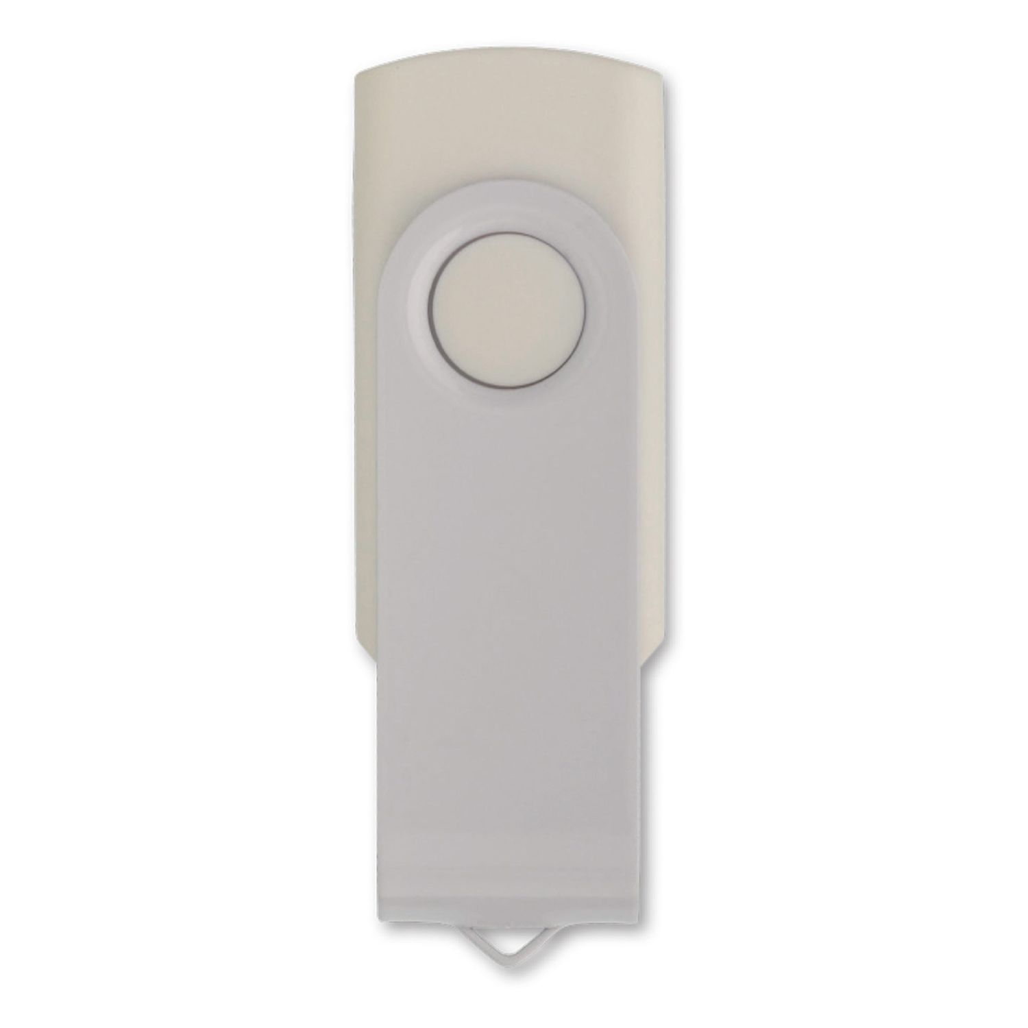 USB stick 2.0 Twister 16GB, Kleur: Wit