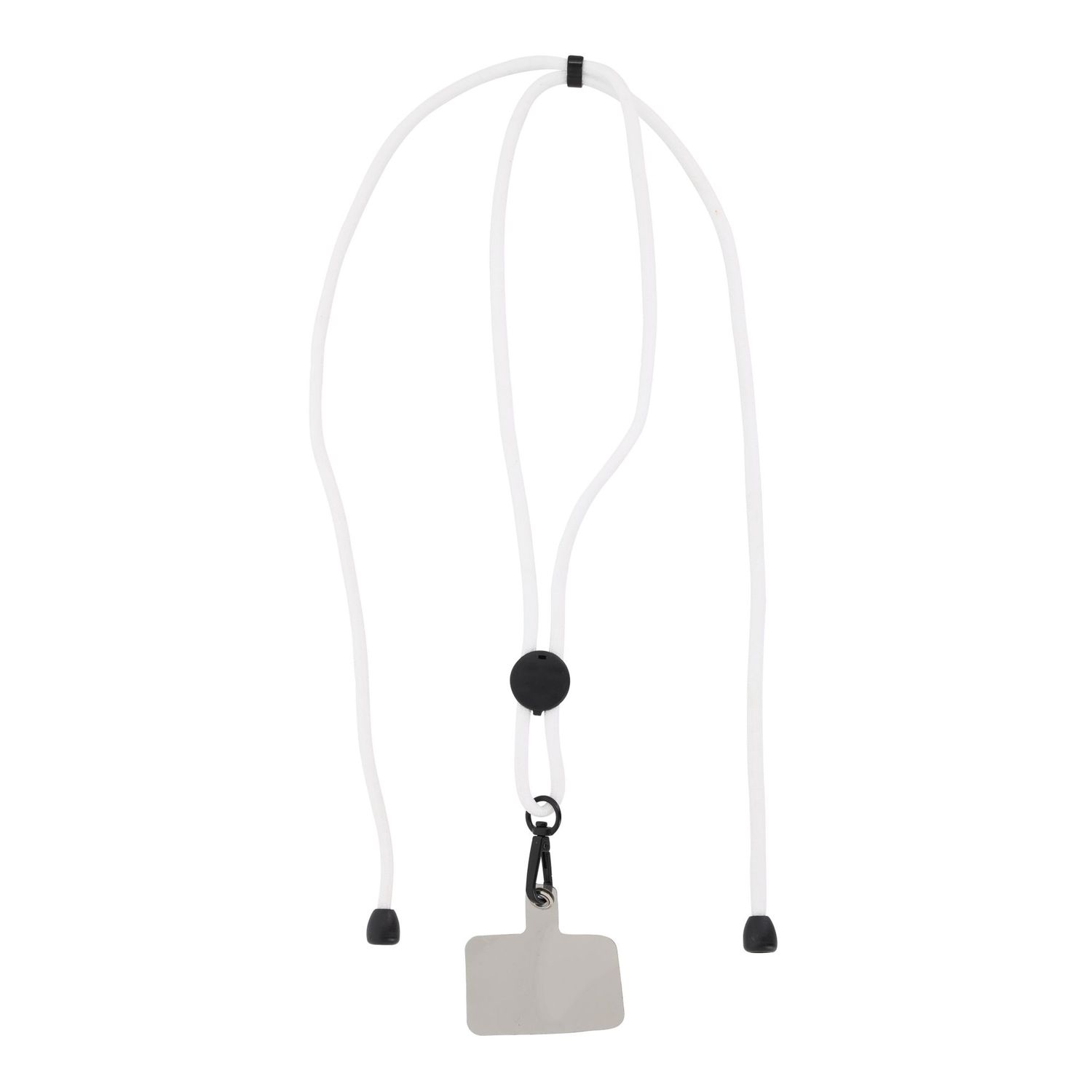 Verstelbaar telefoonsnoer, Kleur: Wit