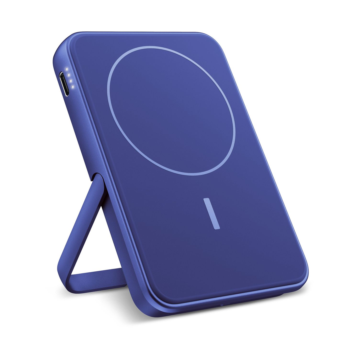 2PBM5000| Fresh 'n Rebel Geschikt voor MagSafe Draadloze Powerbank 5000mAh, Kleur: Blauw