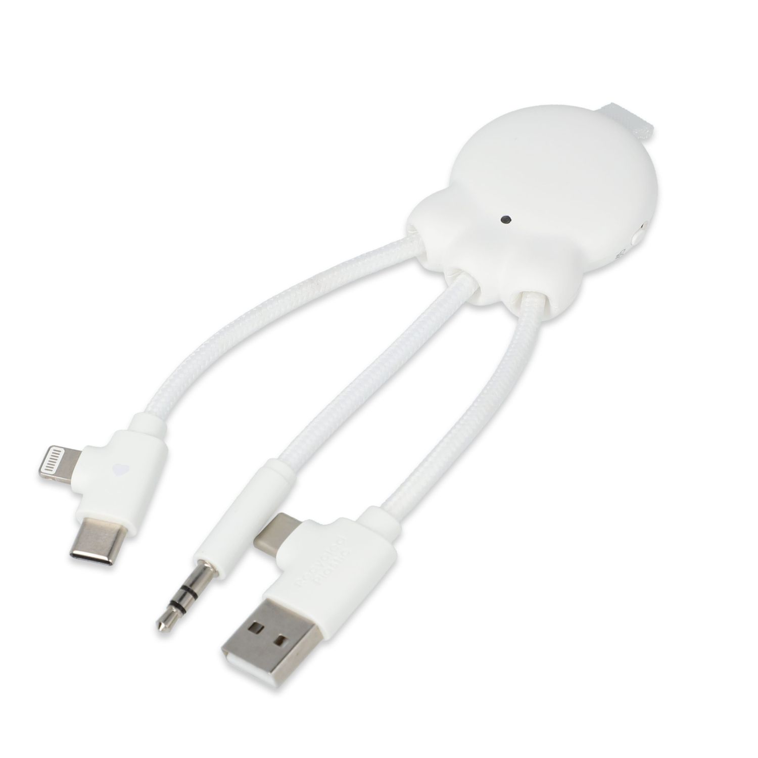 Xoopar OctopusFly Audiozender, Kleur: Wit