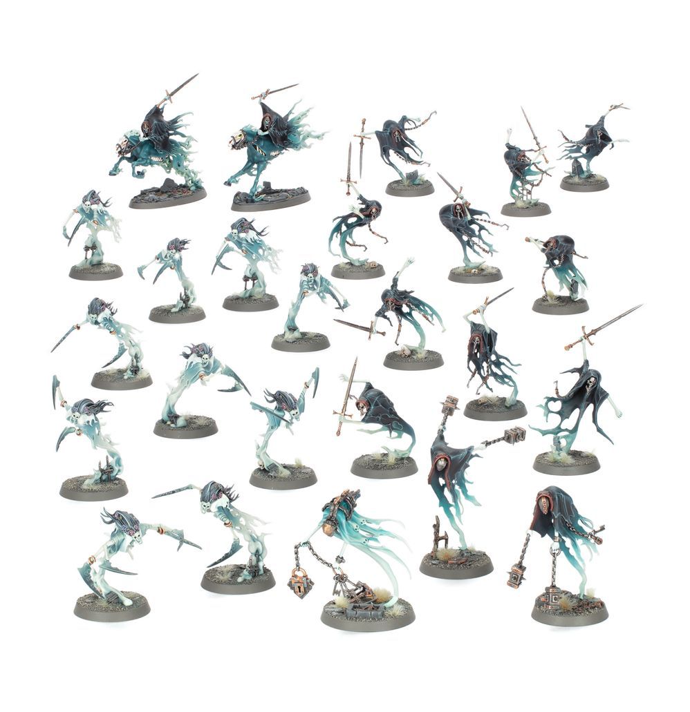 Nighthaunt Spearhead Cursed Shacklehorde