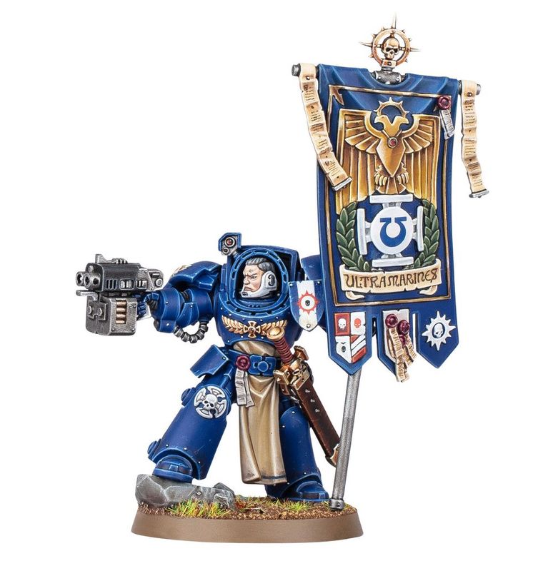 Space Marines Ancient In Terminator Armour