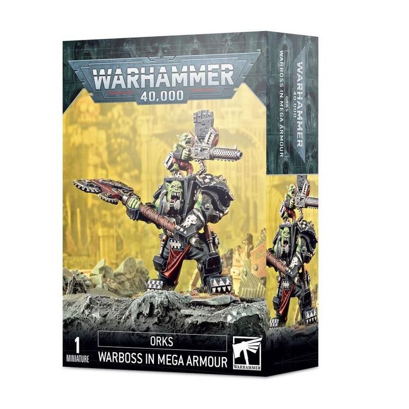 Orks Warboss In Mega Armour