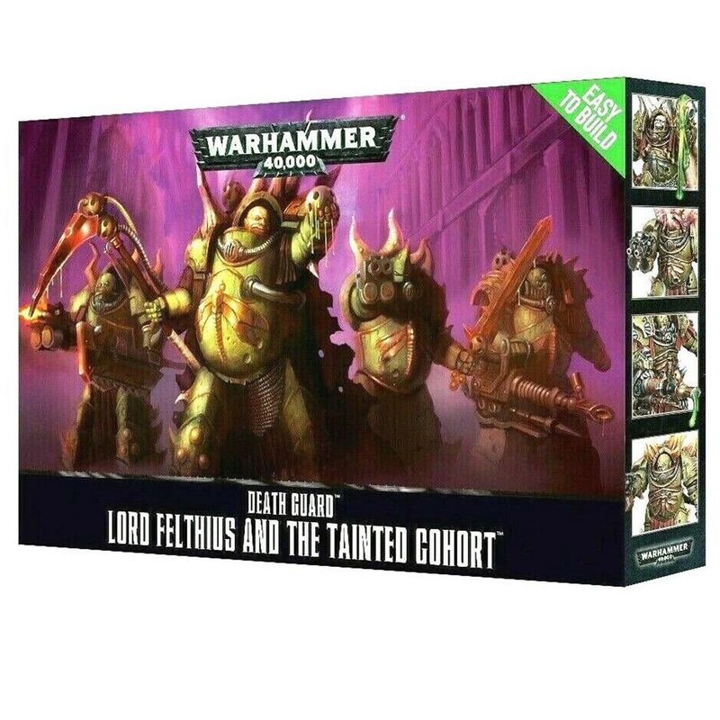 Death Guard Lord Felthius And Tainted Cohort