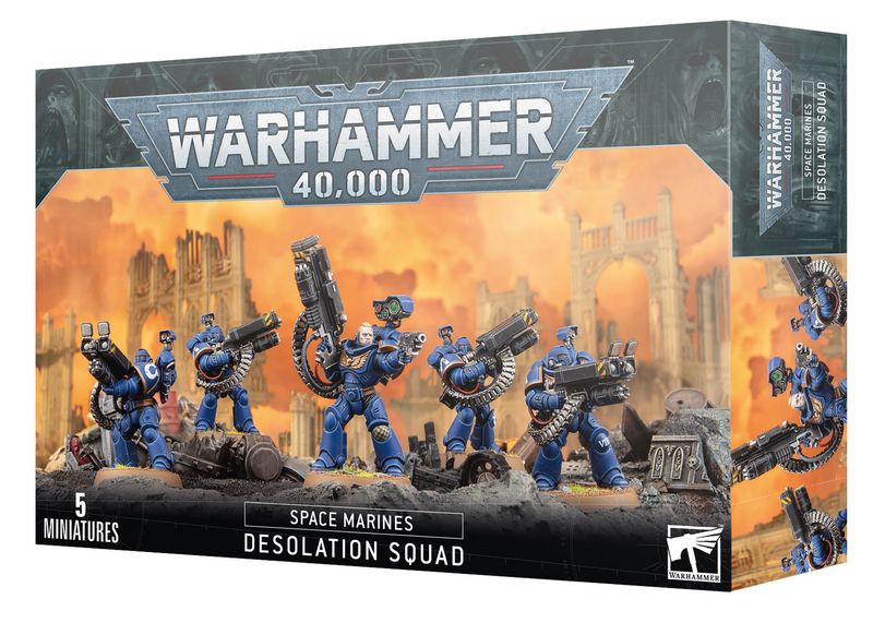Space Marines Desolation Squad