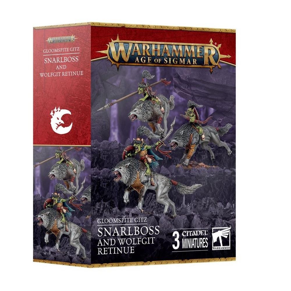 AOS Snarlboss And Wolfgit Retinue