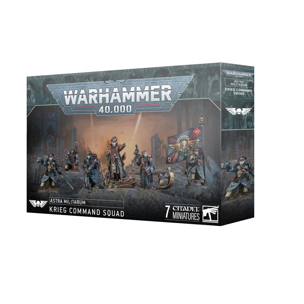 Astra Militarum Krieg  Command Squad