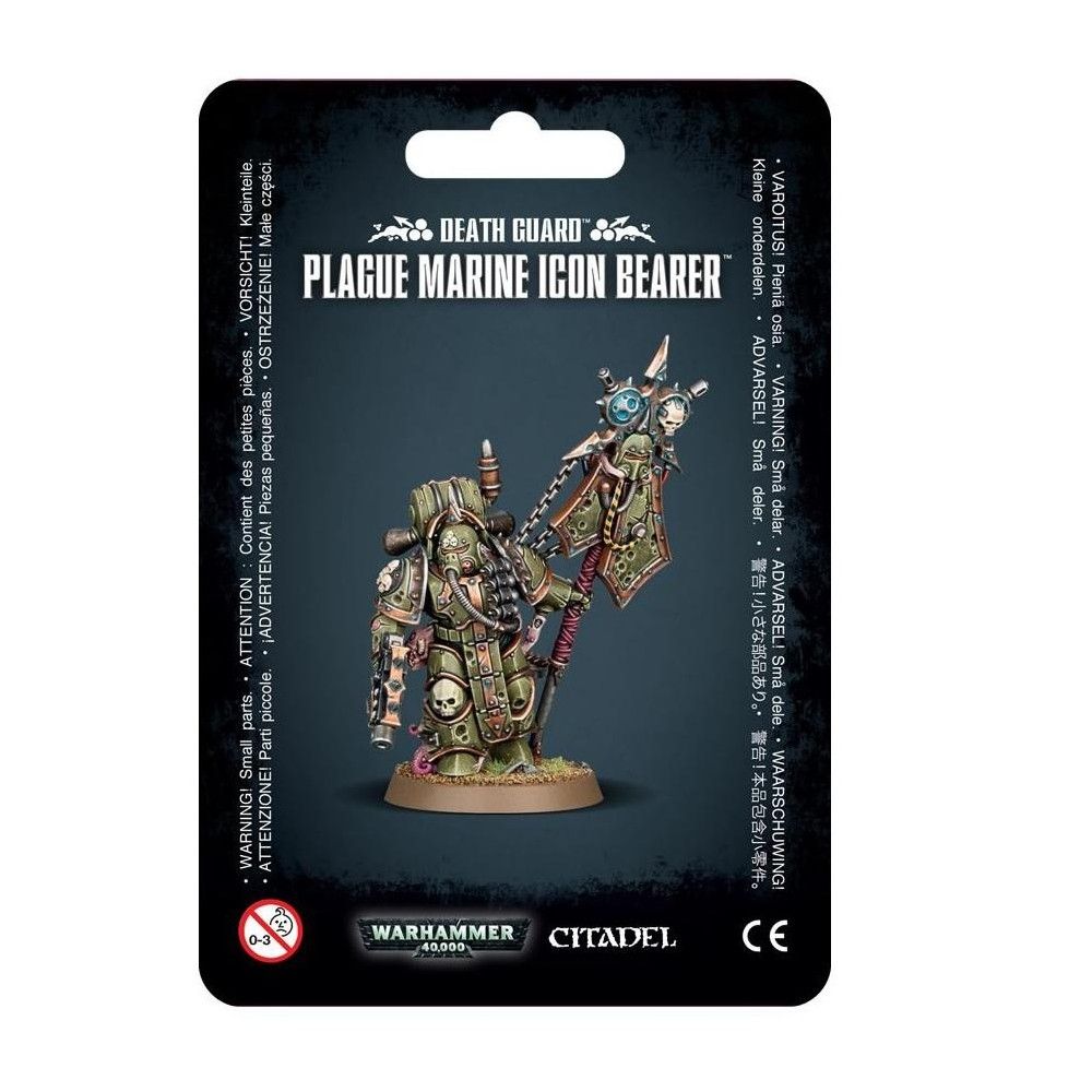 Death Guard Plague Marine Icon Bearer
