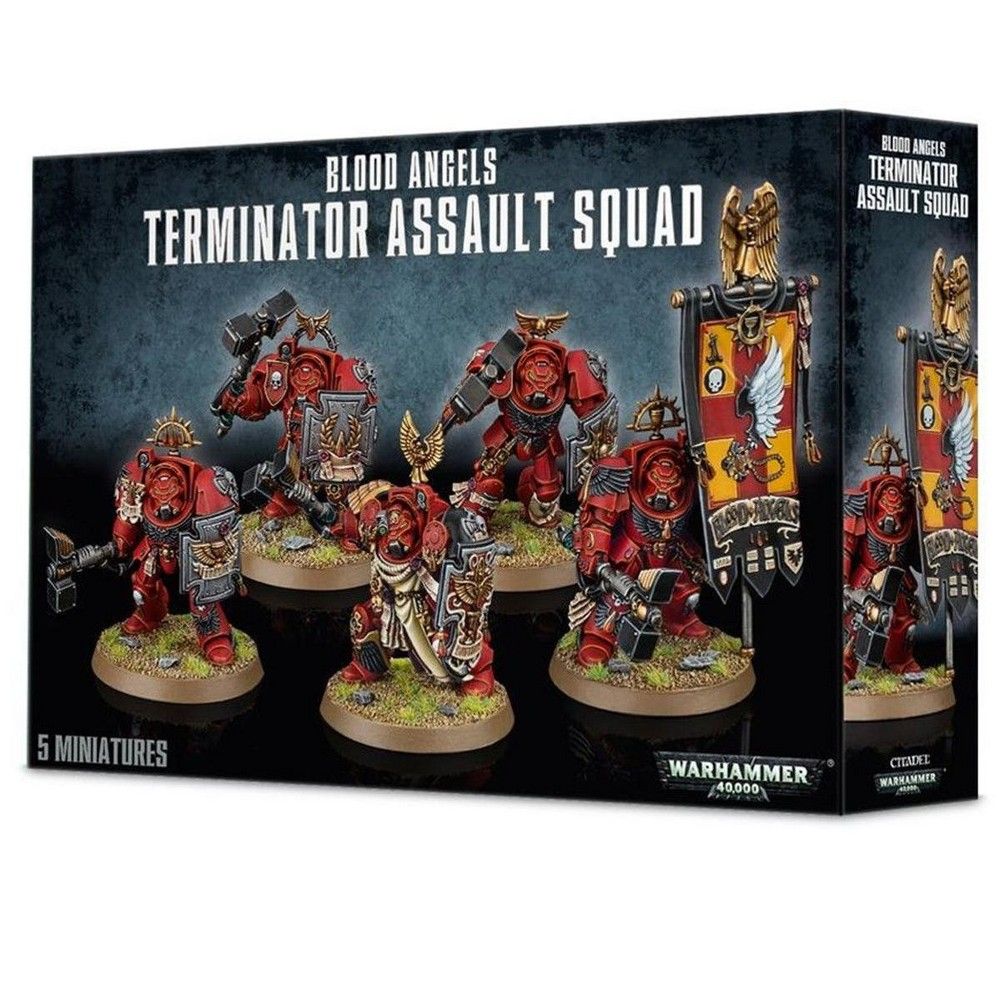 Blood Angels Terminator Assault Squad