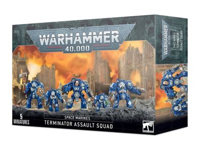 Space Marines Terminator Assault Squad