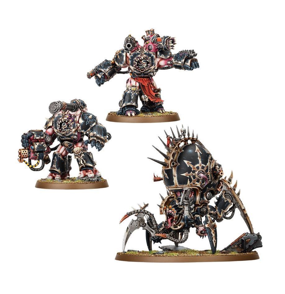 Warpforged Venomcrawler And Obliterators