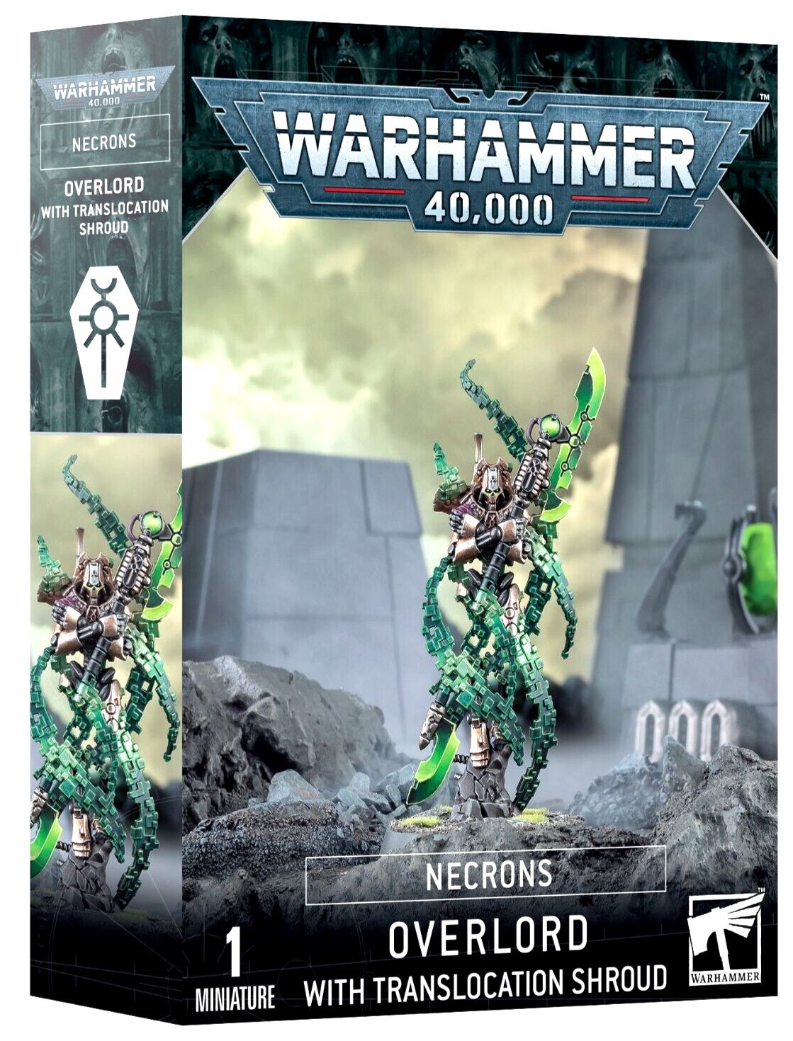 Necrons Overlord With Translocation Shroud